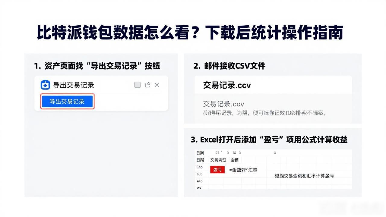 比特派钱包数据怎么看?下载后统计操作指南