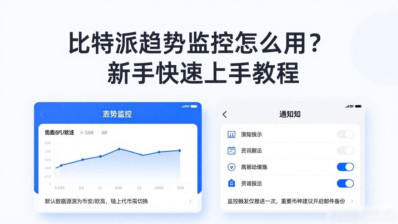比特派趋势监控怎么用？新手快速上手教程