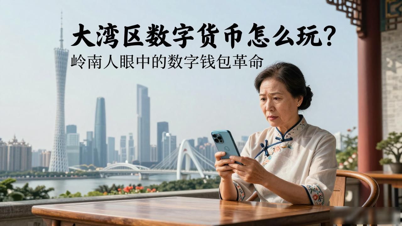 大湾区数字货币怎么玩？岭南人眼中的数字钱包革命