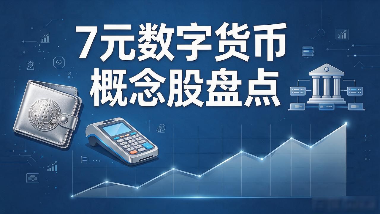 7元数字货币概念股盘点，这些低价股值得关注