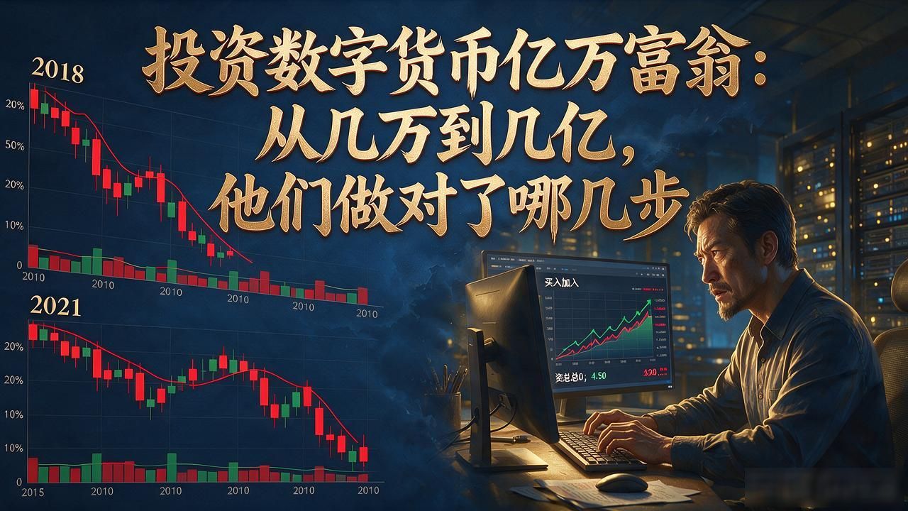 投资数字货币亿万富翁：从几万到几亿，他们做对了哪几步