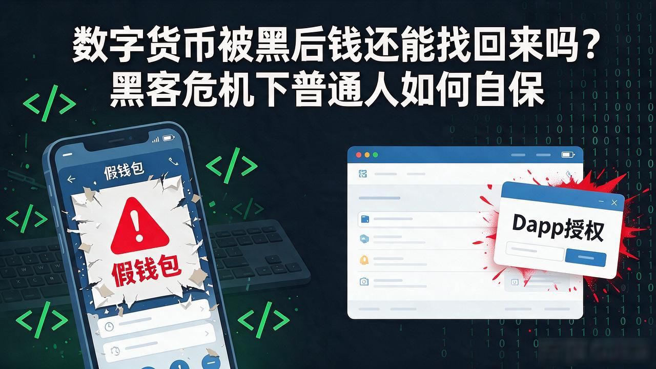 数字货币被黑后钱还能找回来吗？黑客危机下普通人如何自保