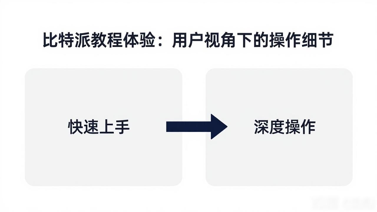 比特派教程体验：用户视角下的操作细节