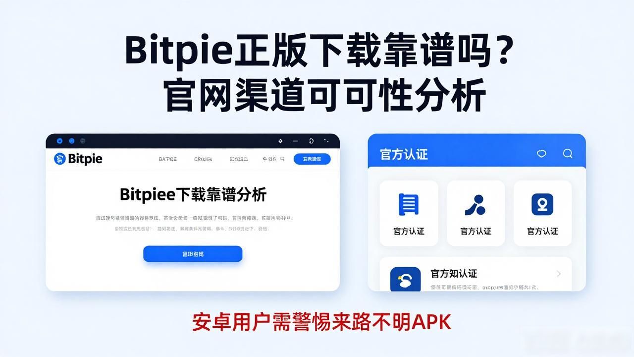 Bitpie正版下载靠谱吗？官网渠道可靠性分析