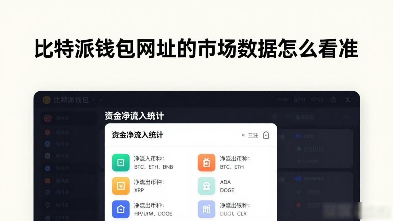 比特派钱包网址里的市场数据怎么看准
