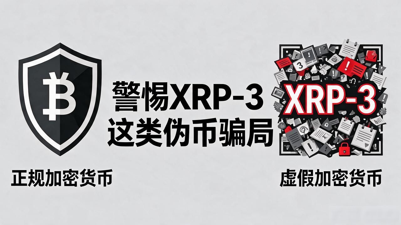 XRP-3数字货币是什么意思？警惕这类伪币骗局