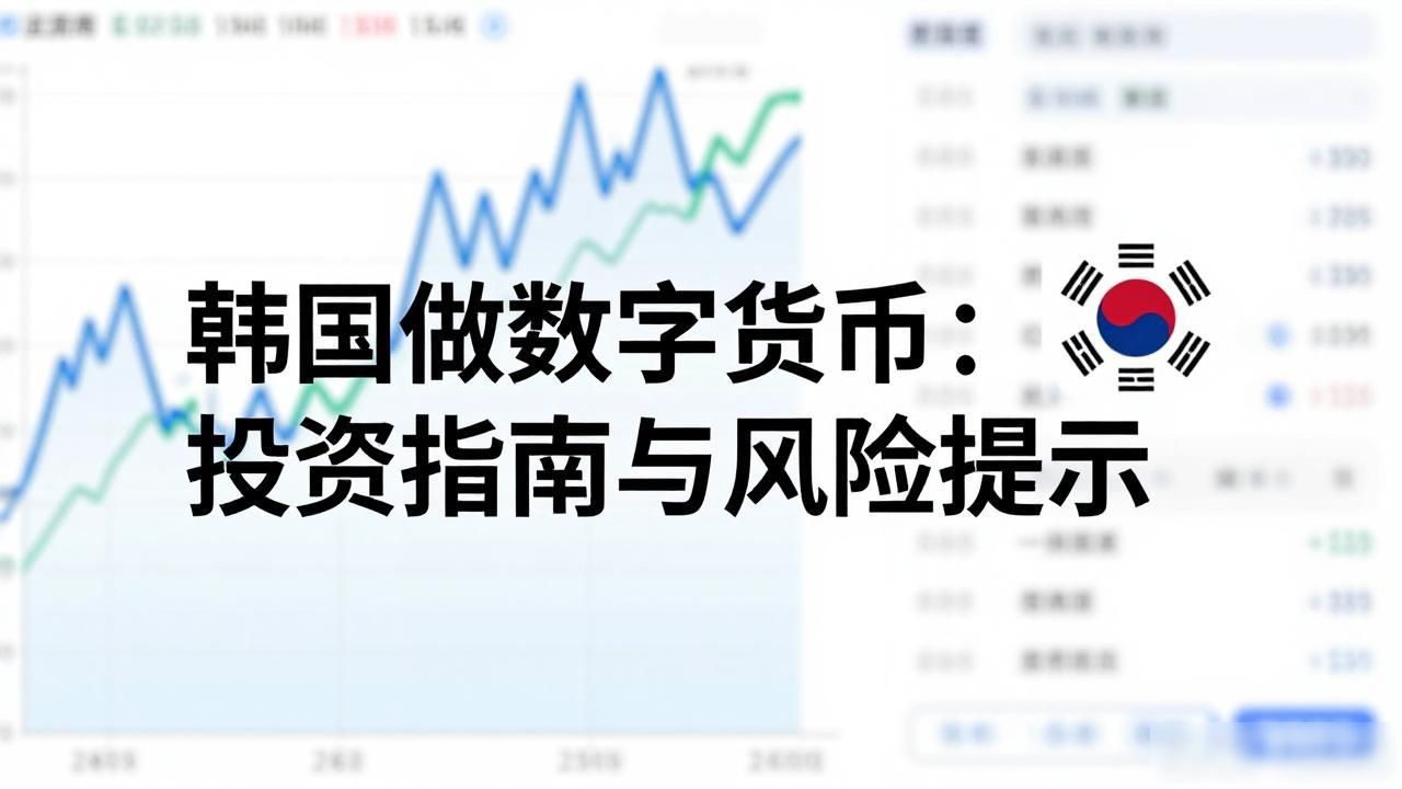 韩国做数字货币：投资指南与风险提示