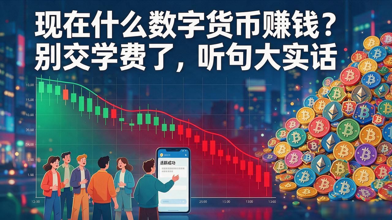现在什么数字货币赚钱？别交学费了，听句大实话