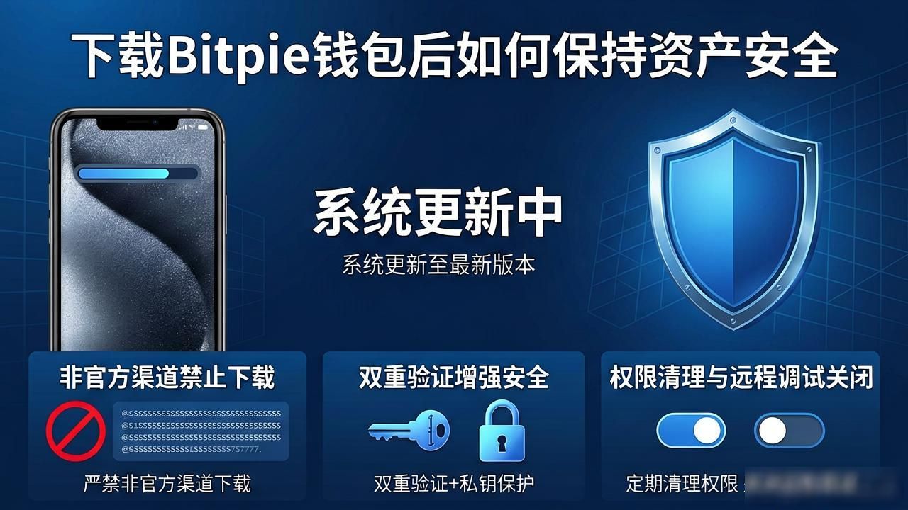 下载Bitpie钱包后如何保持资产安全?