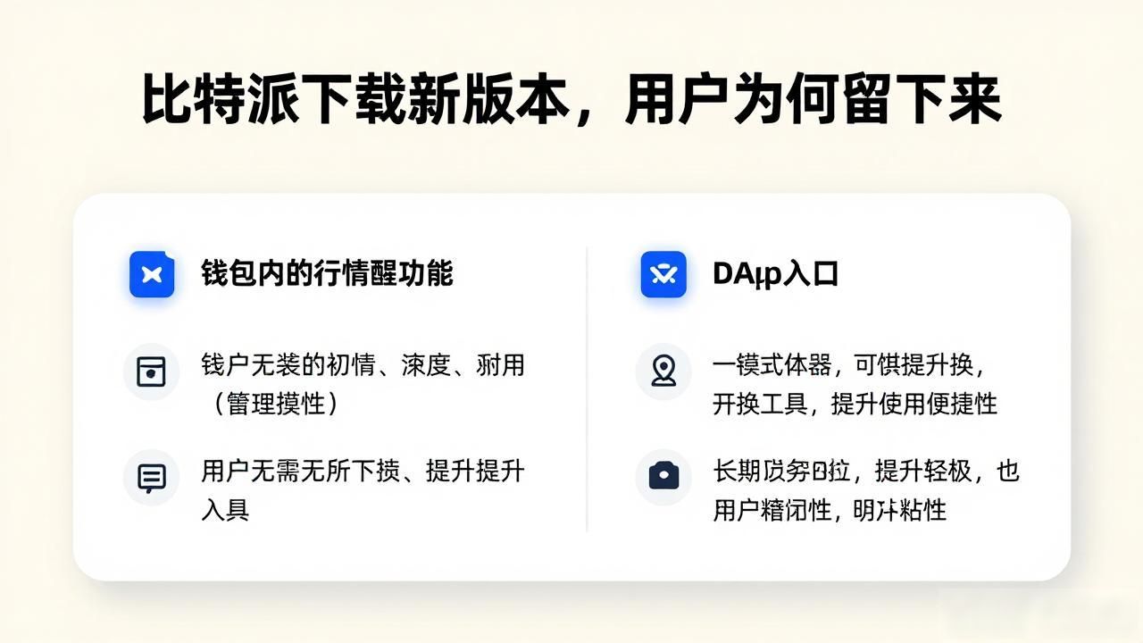 比特派下载新版本,用户为何留下来