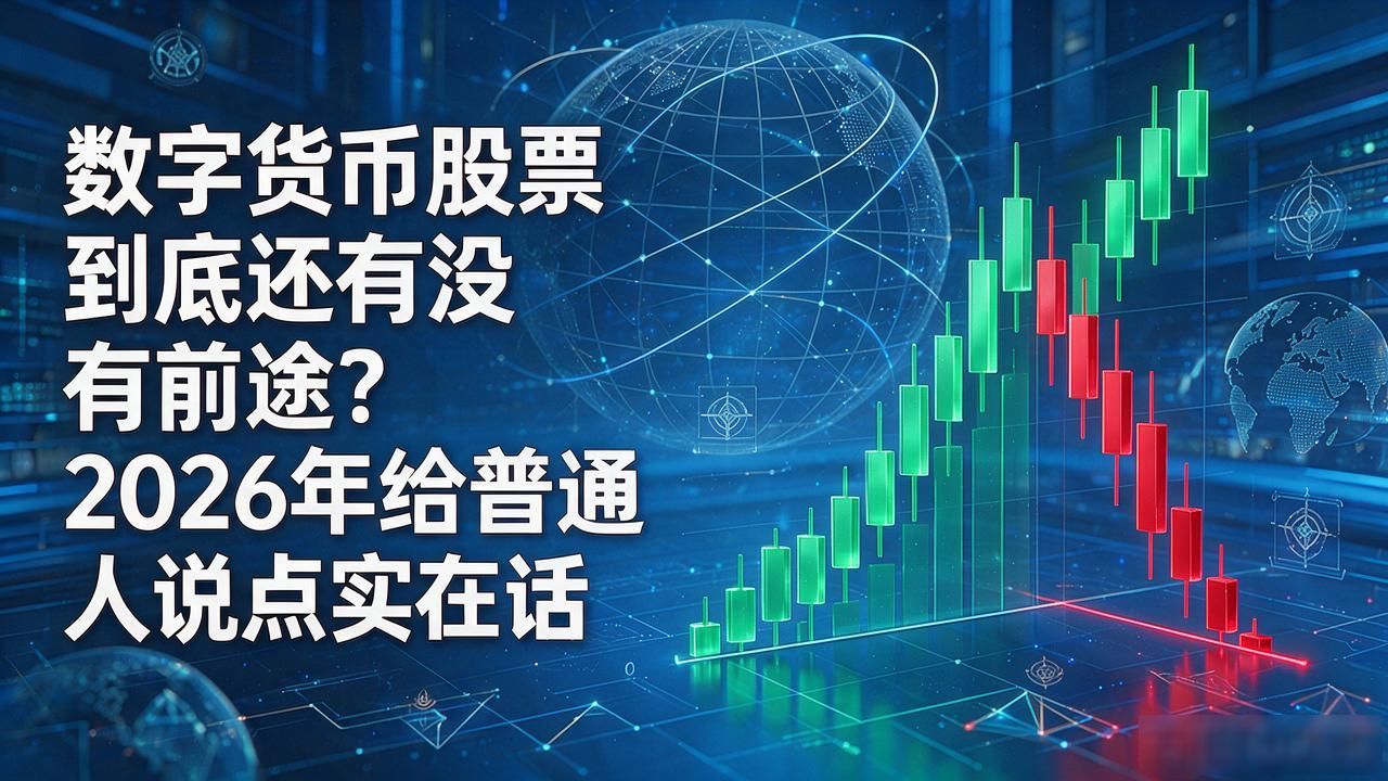 数字货币股票到底还有没有前途？2026年给普通人说点实在话