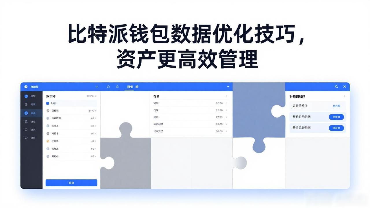 比特派钱包数据优化技巧，资产更高效管理
