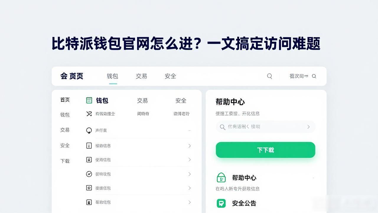 比特派钱包官网怎么进？一文搞定访问难题