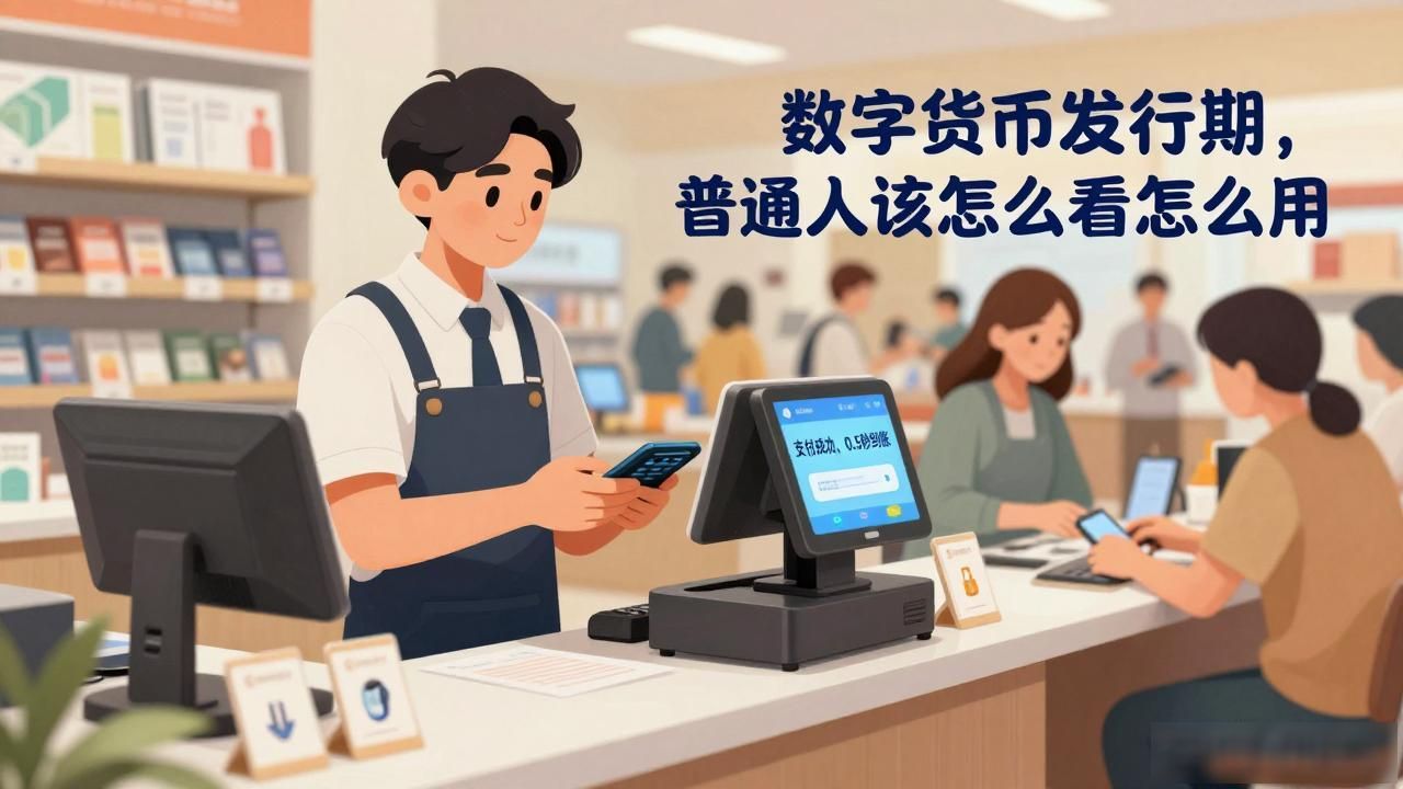 数字货币发行期，普通人该怎么看怎么用