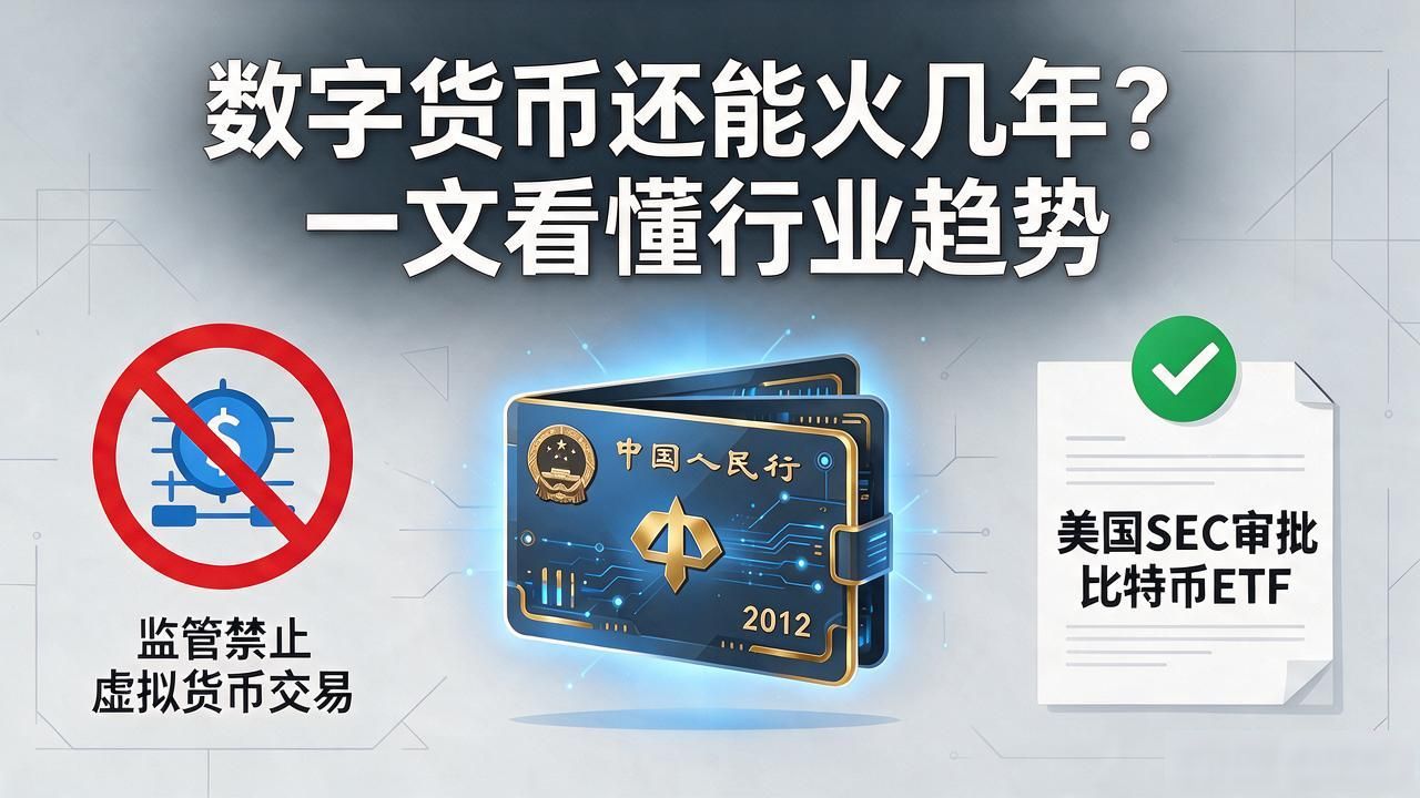 数字货币还能火几年？一文看懂行业趋势
