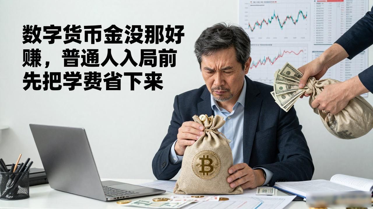 数字货币淘金没那么好赚，普通人入局前先把学费省下来
