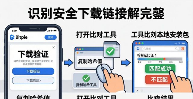 如何识别安全下载链接？Bitpie官网的三大验证作用