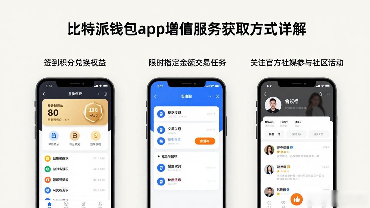 比特派钱包app增值服务获取方式详解