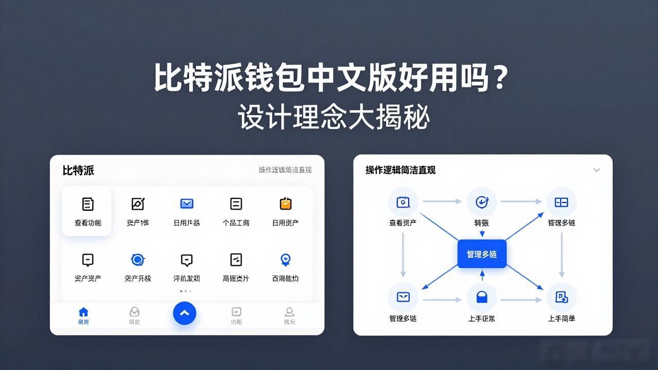比特派钱包中文版好用吗？设计理念大揭秘