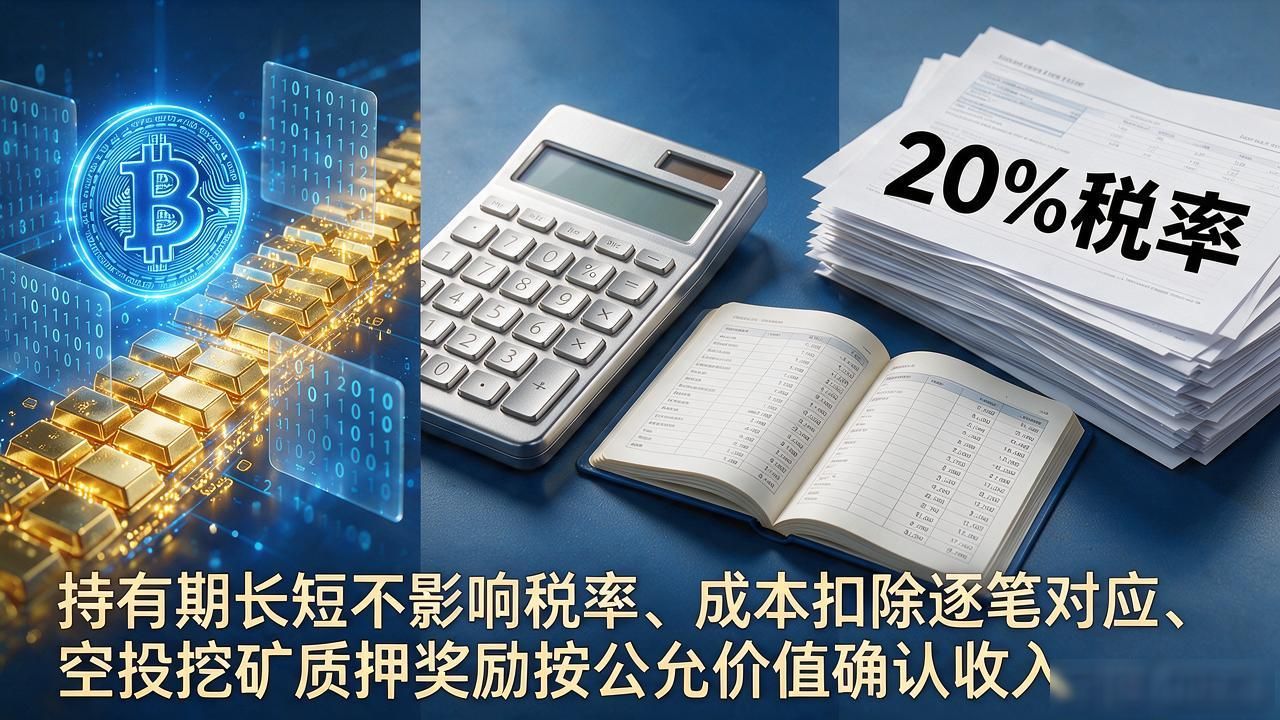 你手里有币要不要交税？数字货币卖出收益的所得税这样算
