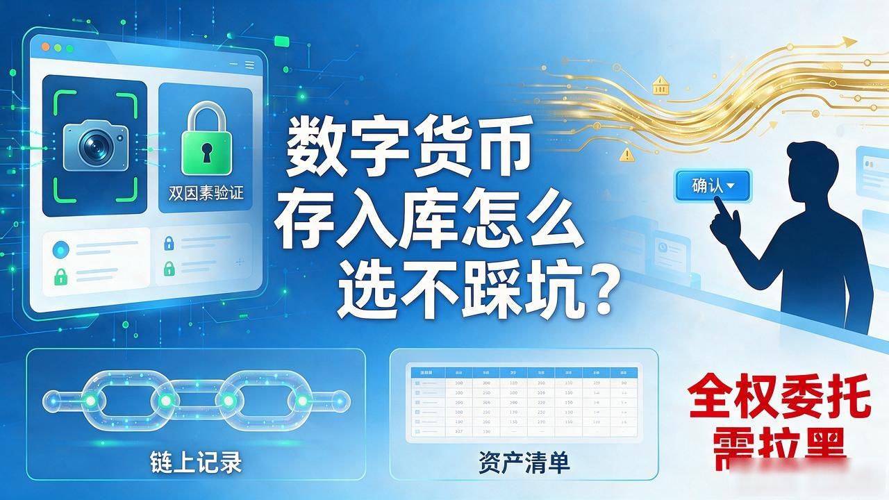 数字货币存入库怎么选不踩坑？持有大额资产的人务必看完