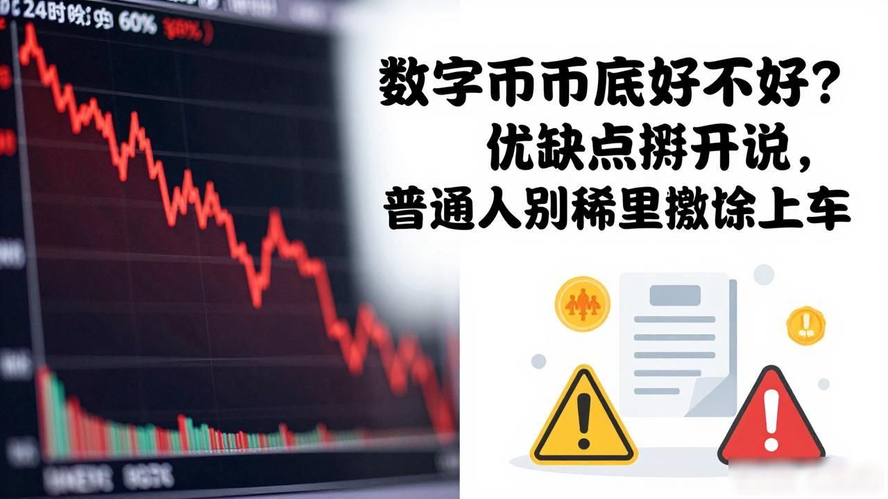 数字货币到底好不好？优缺点掰开说，普通人别稀里糊涂上车
