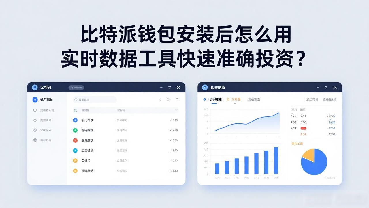 比特派钱包安装后怎么用实时数据工具快速准确投资？