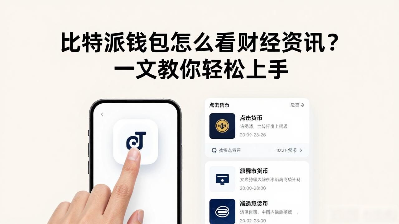 比特派钱包怎么看财经资讯？一文教你轻松上手