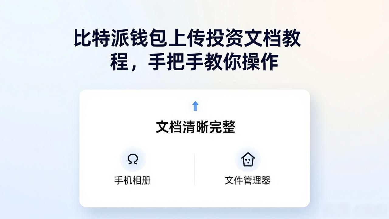 比特派钱包上传投资文档教程，手把手教你操作