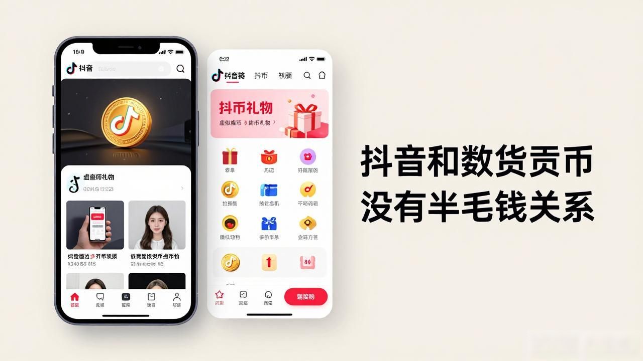 抖音和数字货币没有半毛钱关系