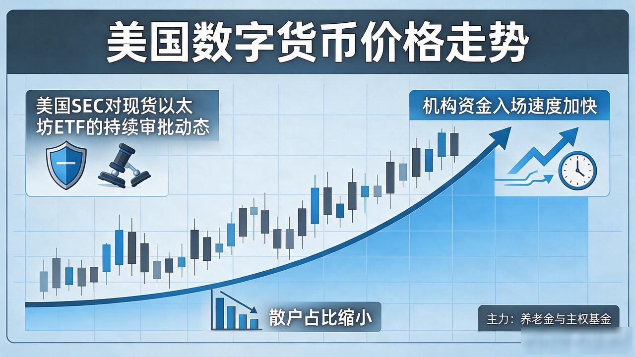 美国数字货币价格最近怎么走?盯住这三个信号比看K线管用
