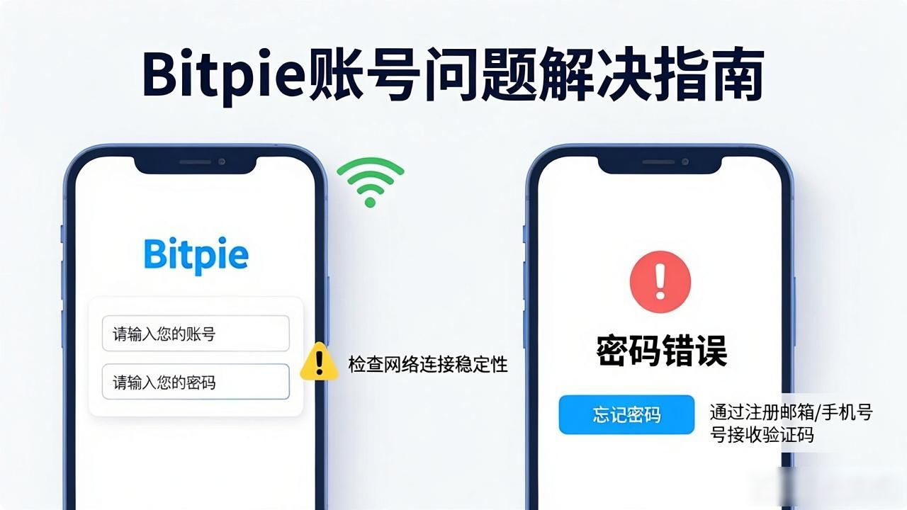 Bitpie账号出问题怎么办?官网自助解决指南