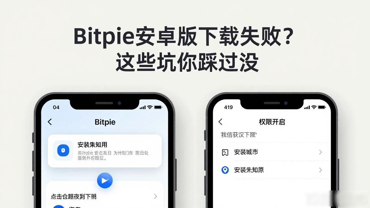 Bitpie安卓版下载失败？这些坑你踩过没