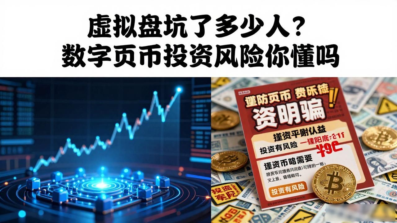 虚拟盘坑了多少人?数字货币投资风险你懂吗