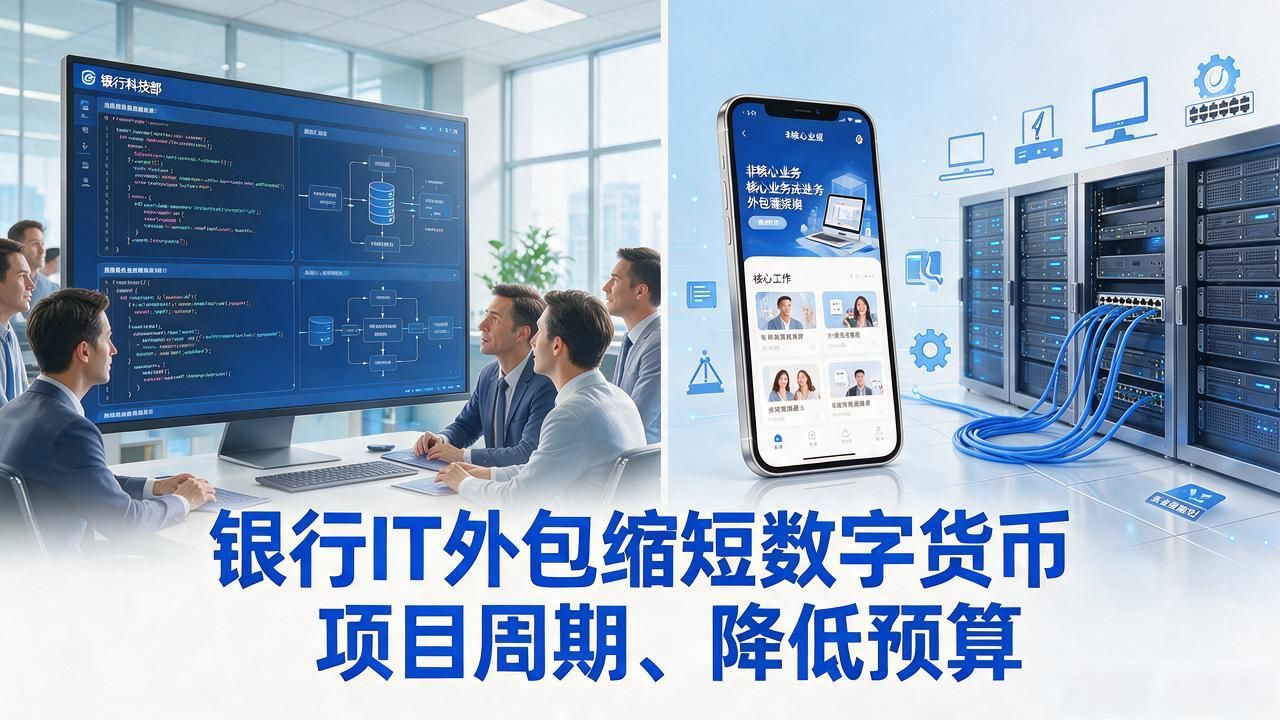 做数字货币项目需不需要银行IT外包，过来人把这笔账算给你看