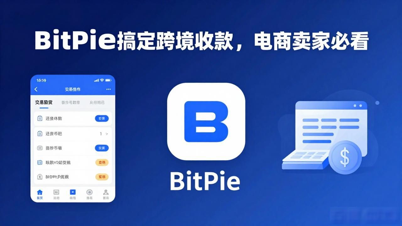 BitPie钱包搞定跨境收款,电商卖家必看