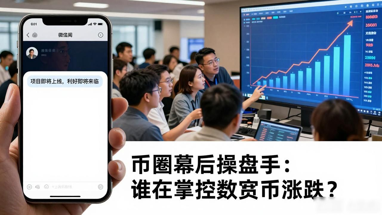 币圈幕后操盘手：谁在掌控数字货币涨跌？