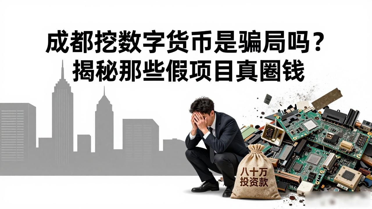 成都挖数字货币是骗局吗？揭秘那些假项目真圈钱