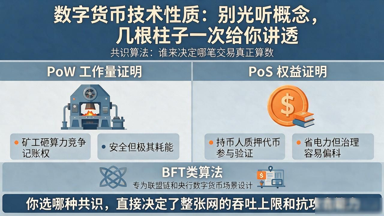 数字货币技术性质：别光听概念，几根柱子一次给你讲透