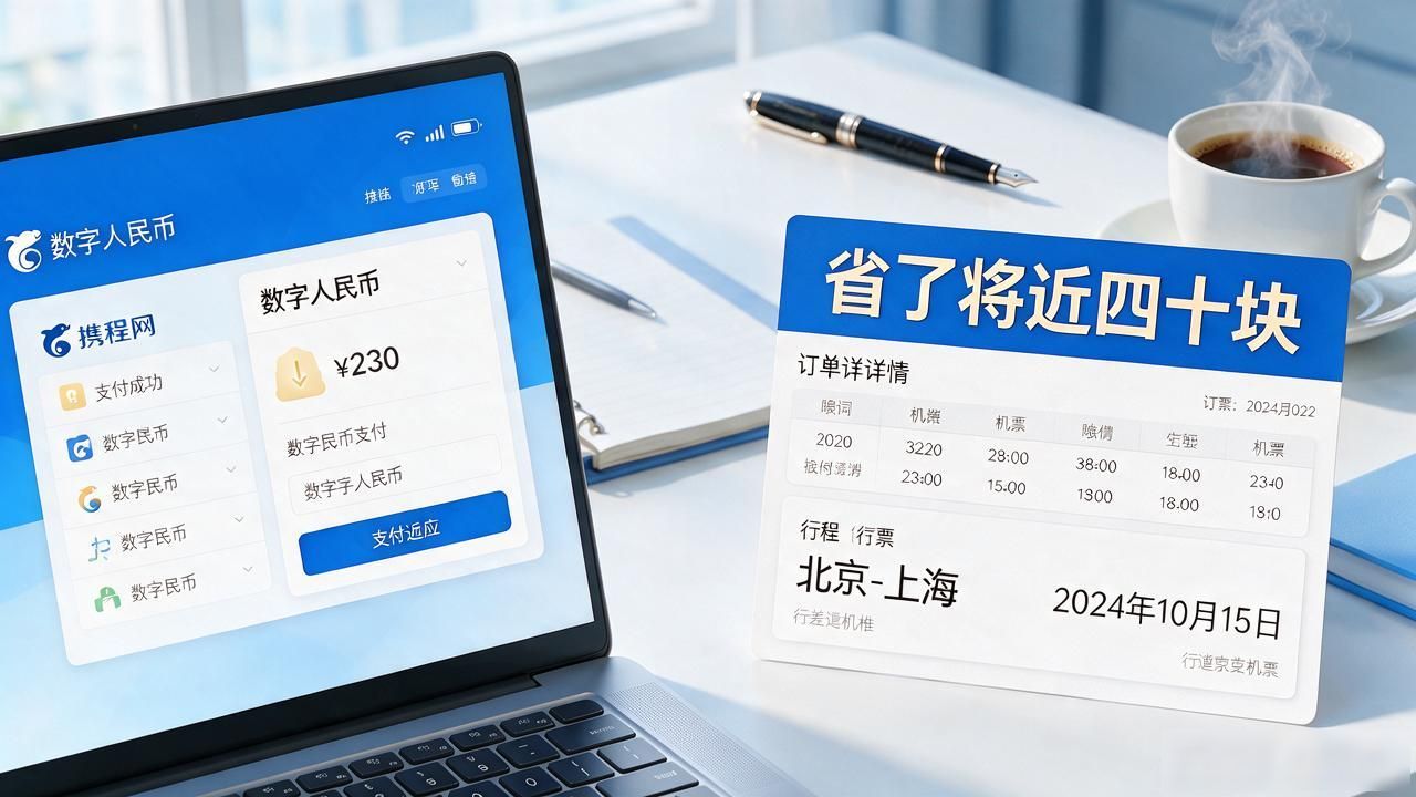 携程用数字货币订票实测，出差族三趟差旅体验全记录