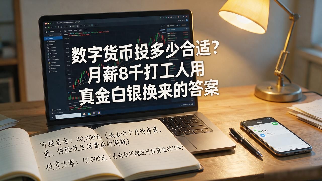 数字货币投多少合适？月薪8千打工人用真金白银换来的答案