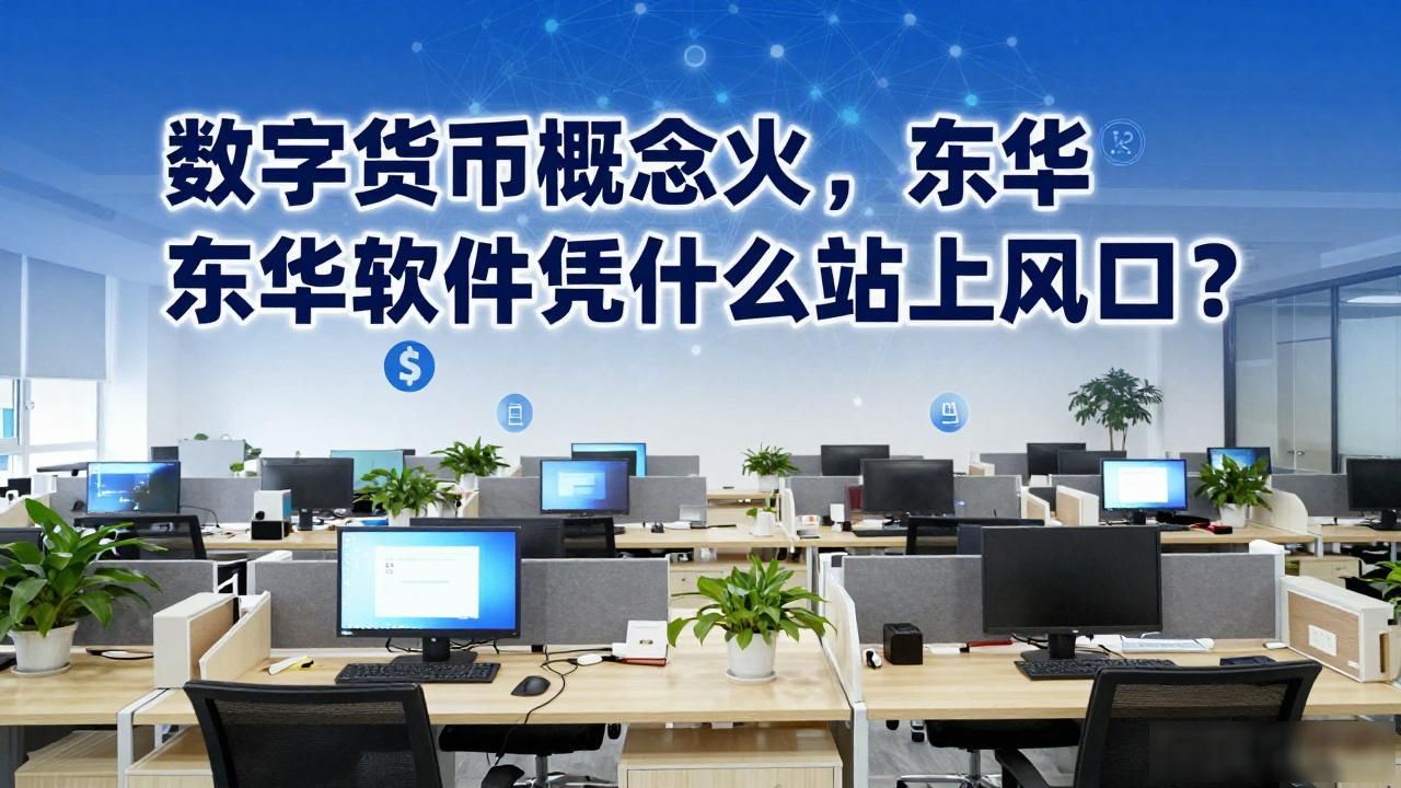 数字货币概念火，东华软件凭什么站上风口？