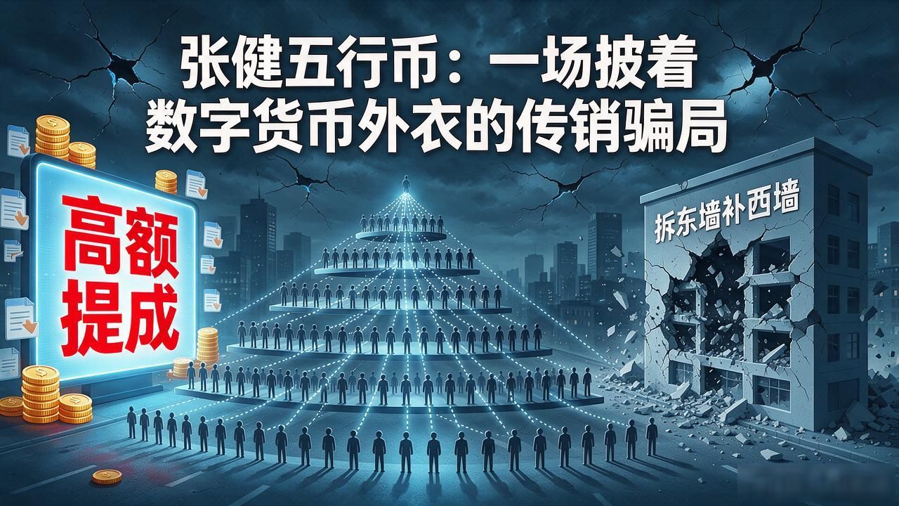 张健五行币：一场披着数字货币外衣的传销骗局