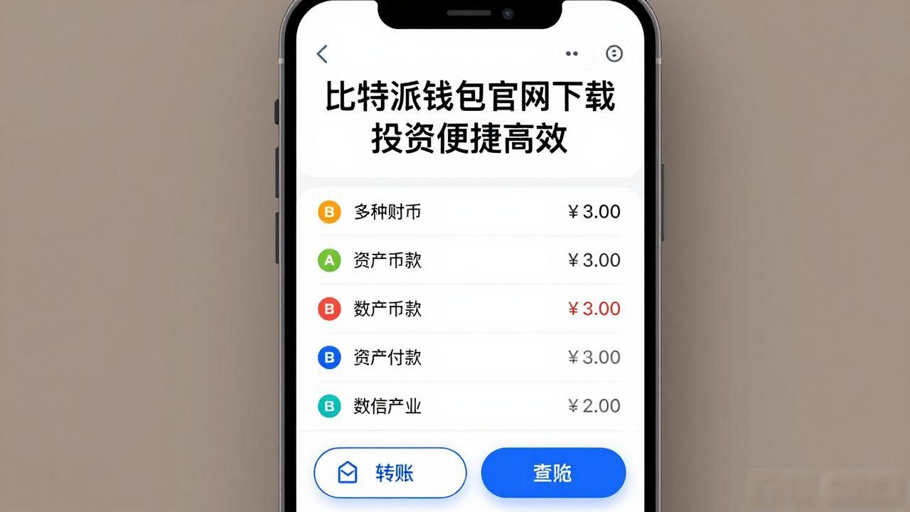 比特派钱包官网下载投资便捷高效