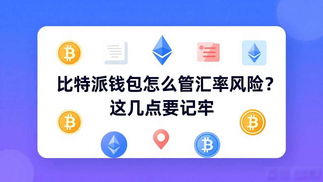 比特派钱包怎么管汇率风险？这几点要记牢