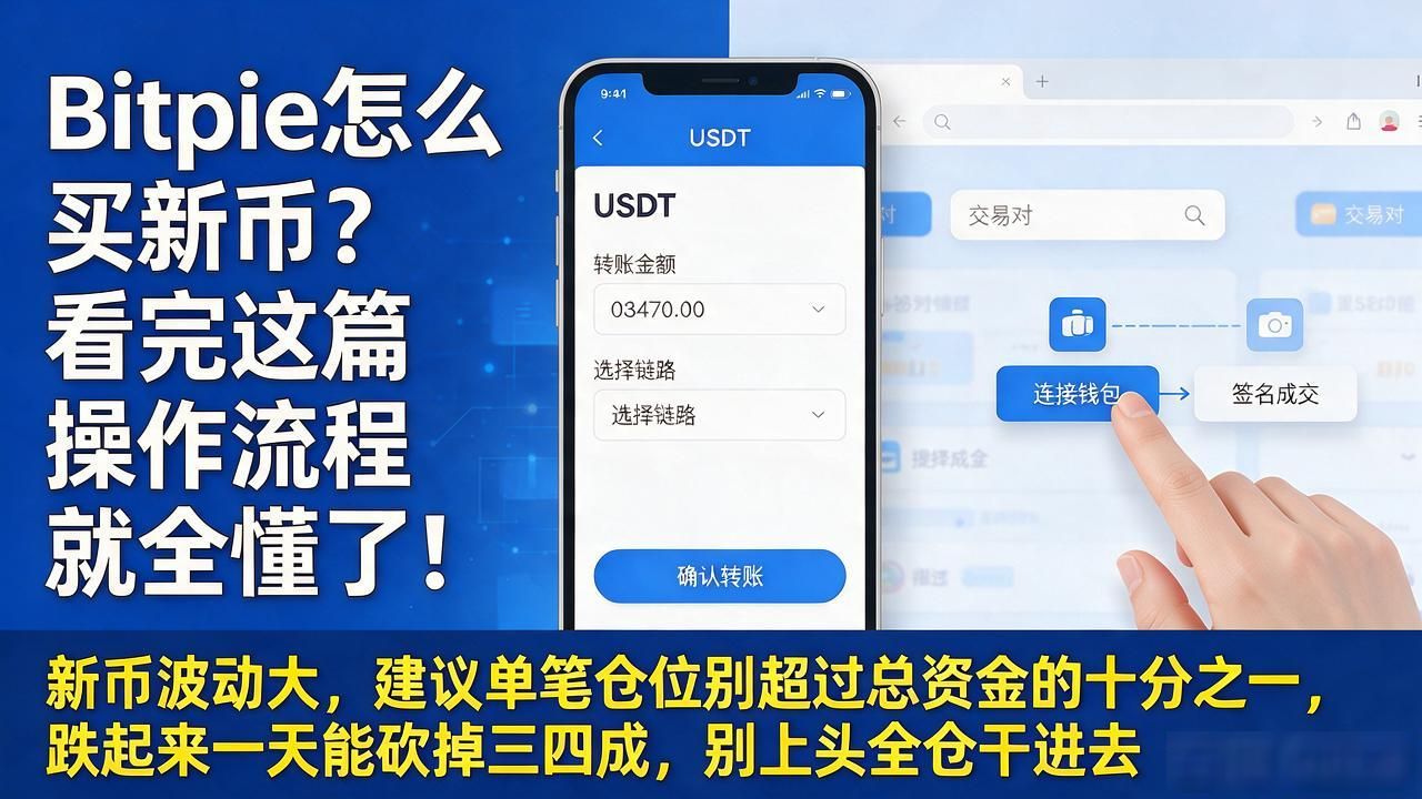 Bitpie怎么买新币？看完这篇操作流程就全懂了