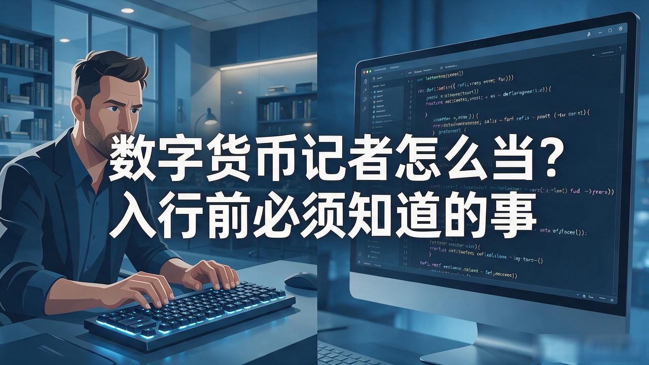 数字货币记者怎么当？入行前必须知道的事
