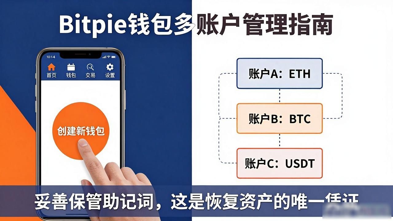 多账户管理指南：Bitpie钱包如何建立独立资产空间