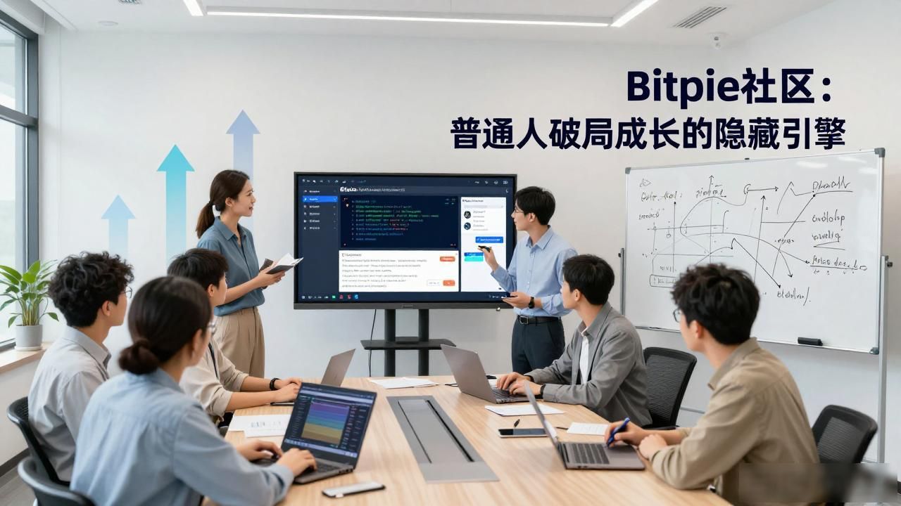 Bitpie社区：普通人破局成长的隐藏引擎