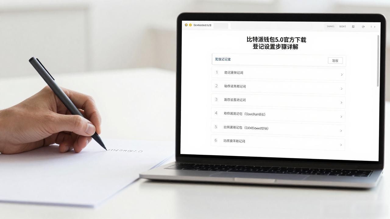 比特派钱包5.0官方下载 登记设置步骤详解